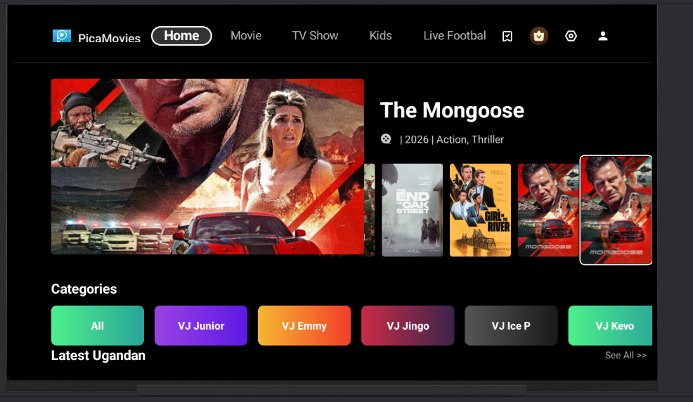 TV Home Screen